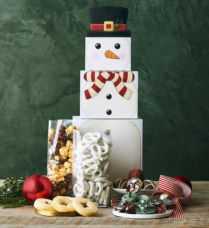 Holiday Tower of Sweet Treats 